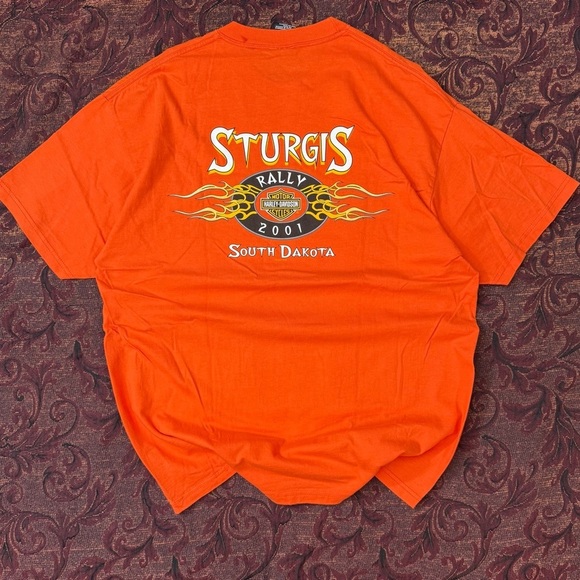 Y2K Harley Davidson Surgis South Dakota Tee - Picture 2 of 5